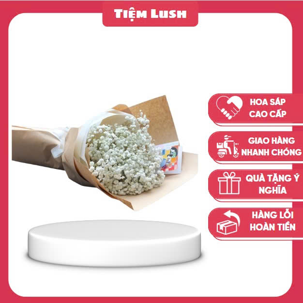 Bó Hoa Baby Trắng – Quà Tặng Sinh Nhật Ý Nghĩa