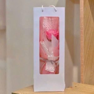 mua hoa sáp đơn màu hồng